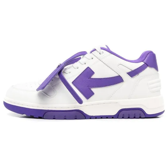 OFF-WHITE Out Of Office Low-Top Sneaker 'Purple White'