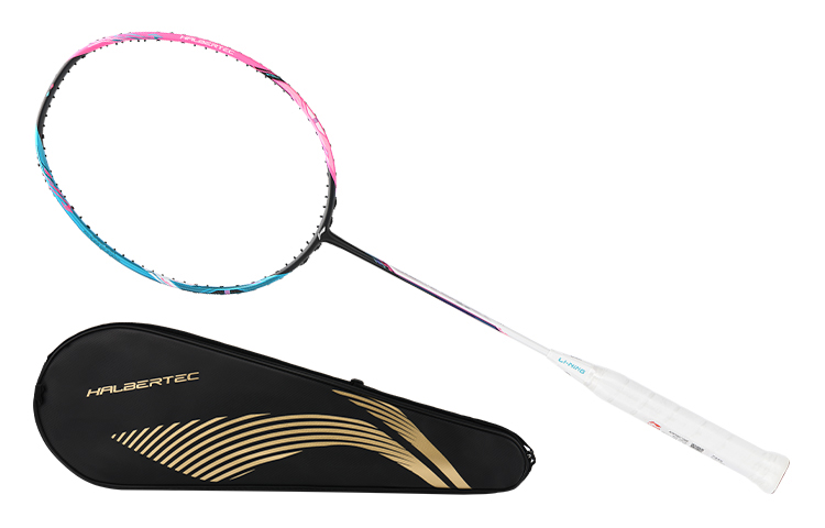 Li Ning Halberd 8000 Full Carbon Badminton Rackets Control Type All around Defense Professional 675mm Unisex