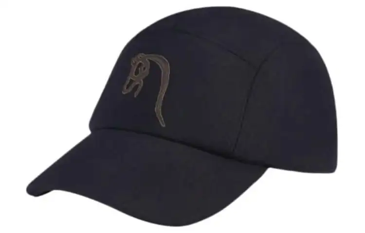 HERMES Baseball Caps Unisex Marine Blue
