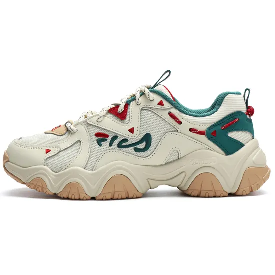 FILA Fluid 4 Sneakers 'Cream Green Red' Women's