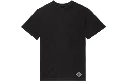 Converse X CONCEPTS T Shirts Men's Black Crew Neck Moderate Straight Fit