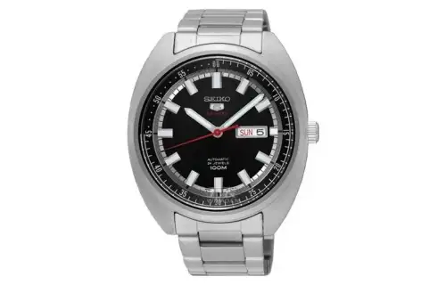 SEIKO Seiko5 ['100', 301050]m Waterproof Automatic Mechanical Movement Stainless Steel Strap Watch