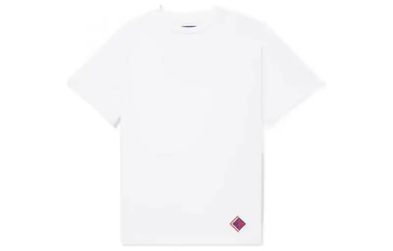 Converse X CONCEPTS T Shirts Men's White Crew Neck Moderate Straight Fit