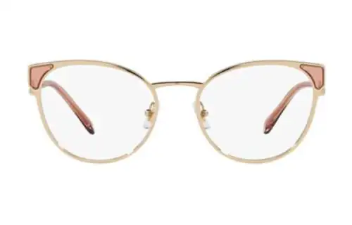 MIU MIU Prescription Glasses Unisex Gold