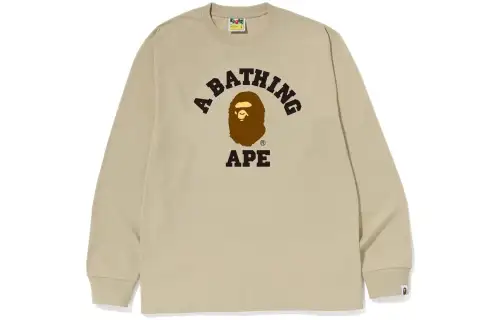 Bape College L/S Tee