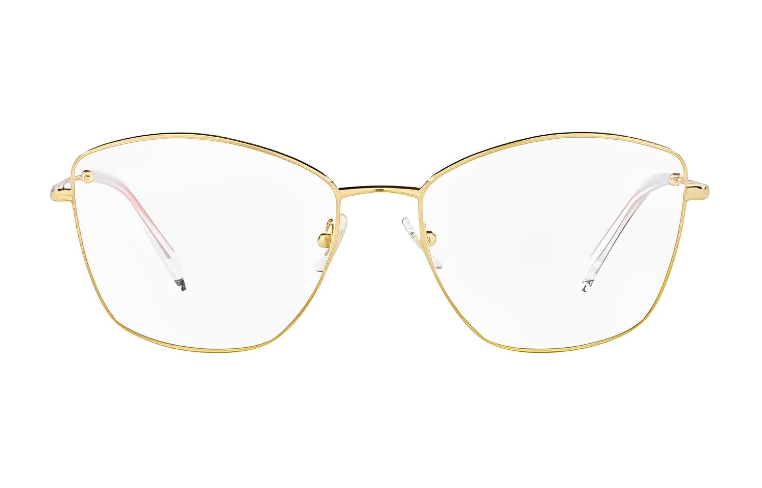 MIU MIU Prescription Glasses Women's Gold