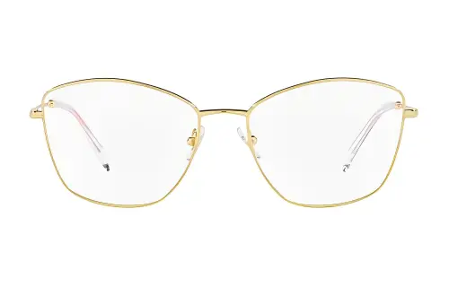 MIU MIU Prescription Glasses Women's Gold