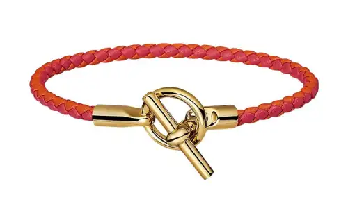 HERMES Glenan Wristbands Women's Gold