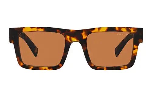 tortoiseshell-effect square-frame sunglasses