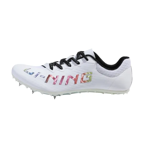 LiNing Breathable Lightweight Rebound Low-Top Casual Running Shoes Men's White