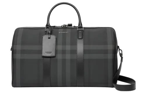 Burberry No Need For Cow Leather Shoulder Bag, Crossbody Bag, Handbag Regular Men's Charcoal Gray