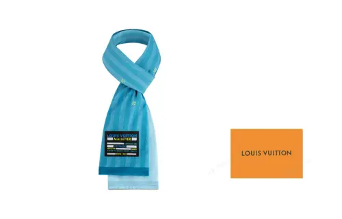 LOUIS VUITTON Cotton Scarves Men's