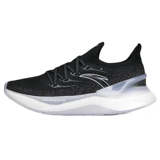 ANTA Chuang 2.0 Pro Running Shoes Women's Low-Top Black Gray/Blue