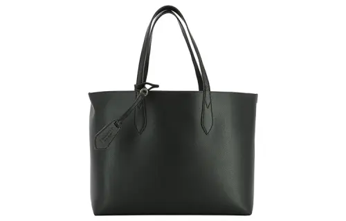 Burberry Polyurethane Tote Bag, Shopping Bag, Handbag, Shoulder Bag Women's Black