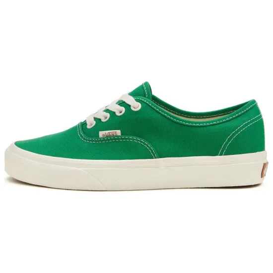 Vans Authentic Skateboarding Shoes Unisex Low-top Green/white
