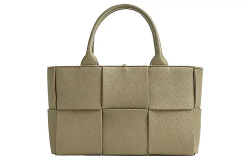 Bottega Veneta ARCO Cow Leather Tote Bag, Shopping Bag, Shoulder Bag, Crossbody Bag, Handbag Mini Women's Taupe
