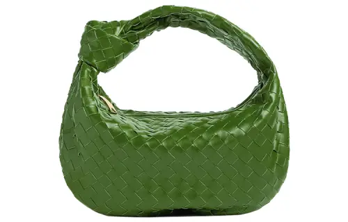 Bottega Veneta Jodie Lambskin One Shoulder Handbag Regular Women's Avocado