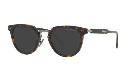 PRADA Plate Frame Irregular Shape Sunglass Men's
