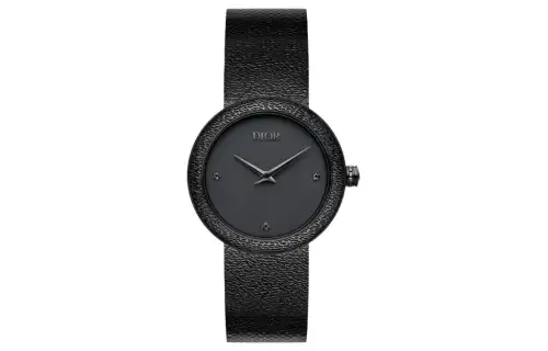 DIOR Wrist Watches Quartz Movement Stainless Steel Watchband 34mm Black Dial Unisex 30m Water Resistant