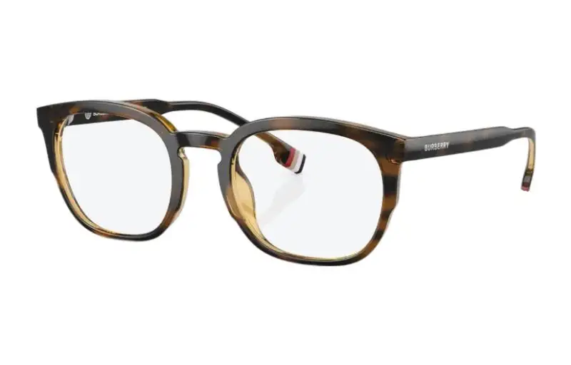 Burberry Plate Frame Oval Sunglasses Unisex