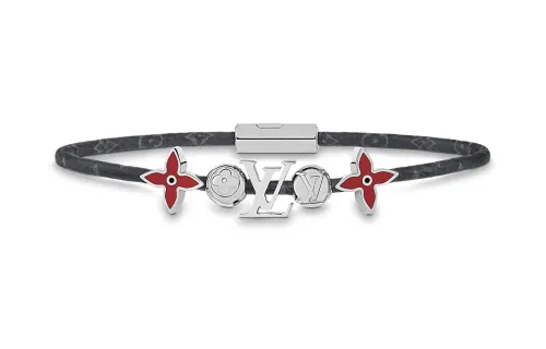 LOUIS VUITTON GRAVITY Metal Bracelets Men's