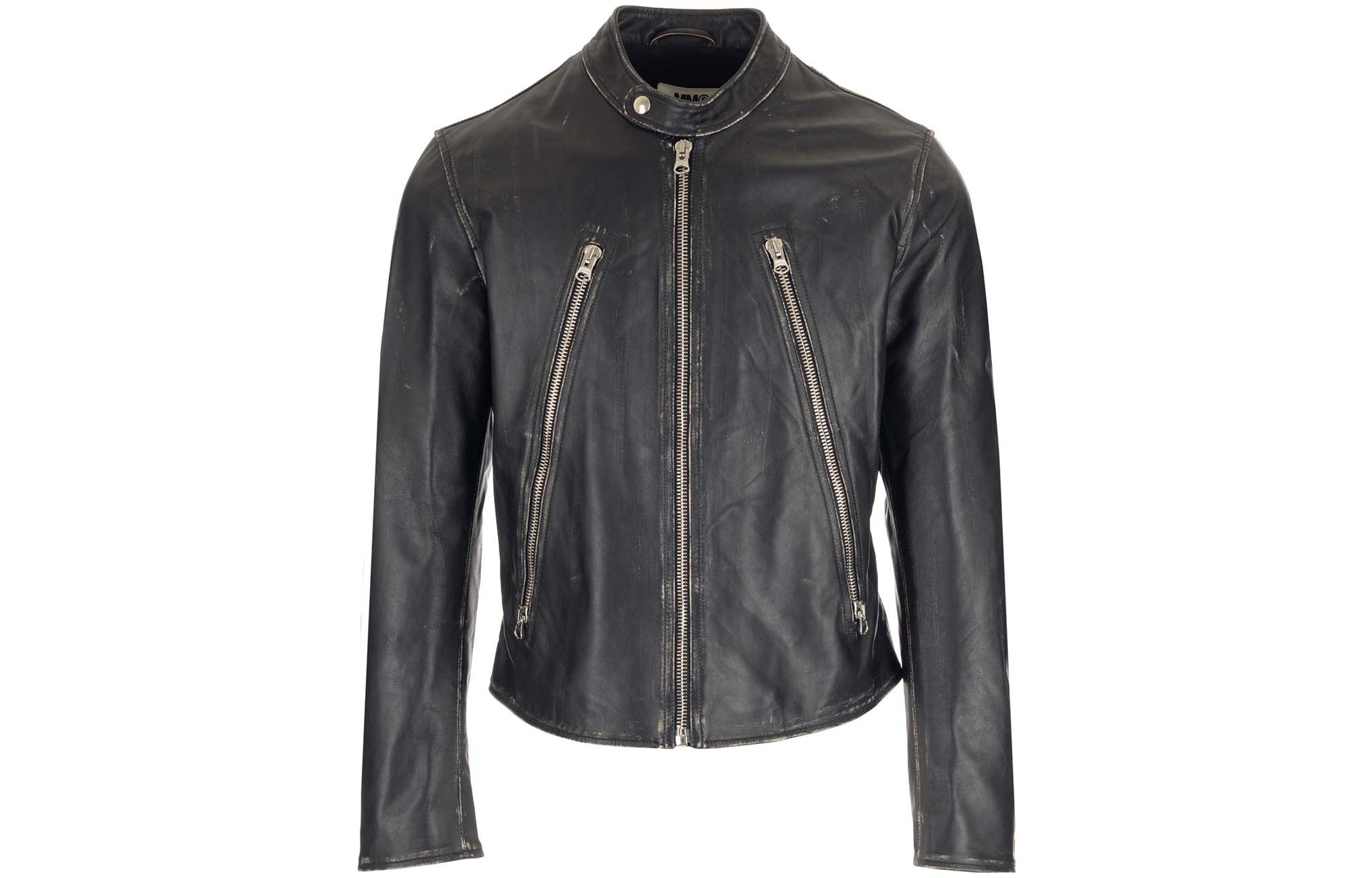Кожаные куртки Maison Margiela