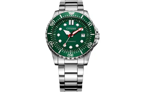 CITIZEN Mechanical Movement Stainless Steel Strap Watch Men's Watches Green Dial
