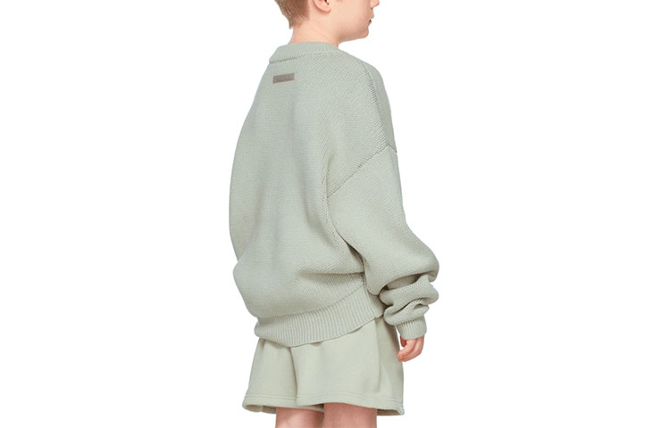 Детский свитер Fear FW21 Kids Green/Concrete Pullover Sweater (зеленый) — фото 2