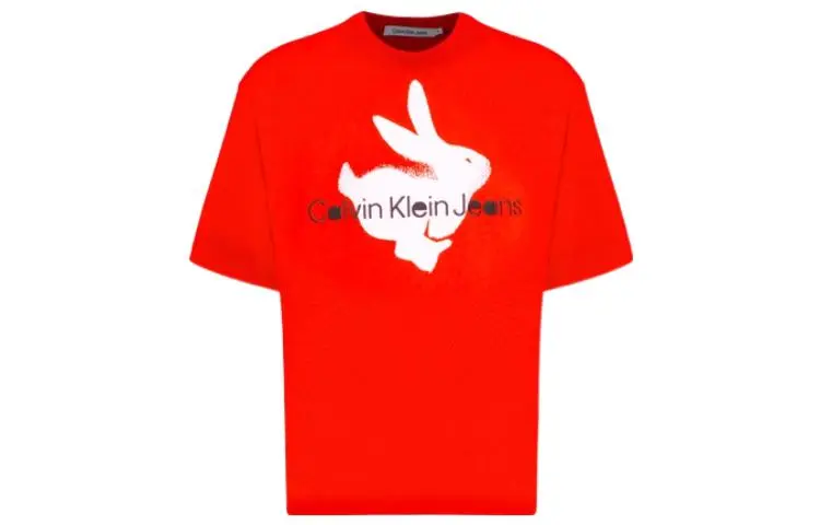 CK/Calvin Klein Drop Shoulder Sleeve T-Shirt Unisex