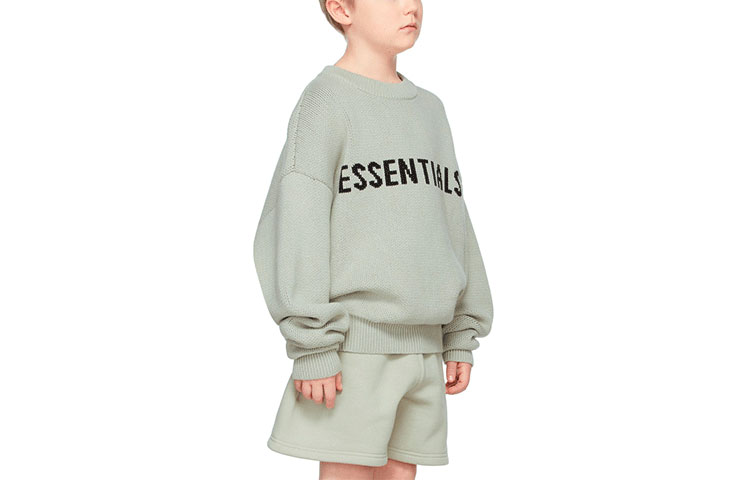 Детский свитер Fear FW21 Kids Green/Concrete Pullover Sweater (зеленый) — фото 3