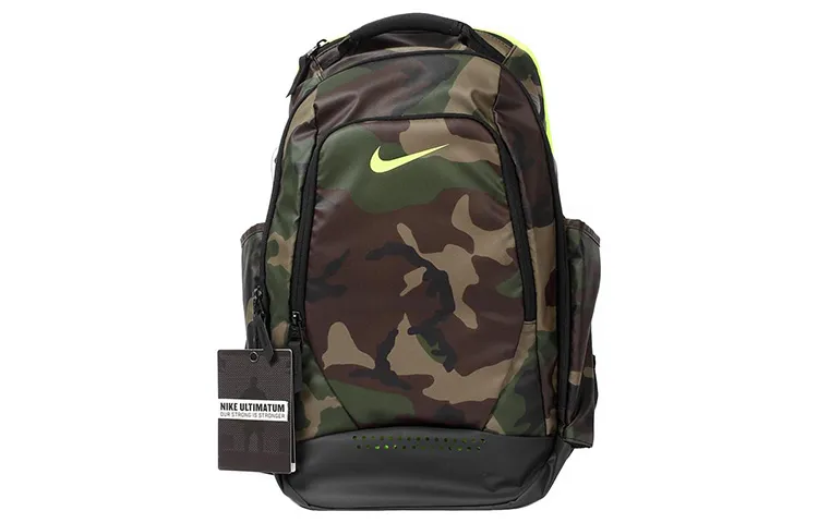 Nike Polyester Backpack Unisex Green/Black