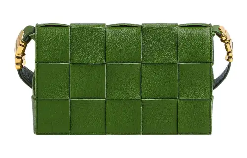 Bottega Veneta Cassette Intreccio Crossbody Bag