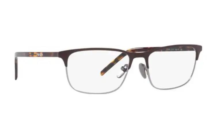 PRADA Eyewear Rectangular Frame Glasses