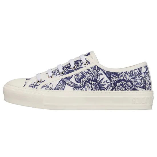 DIOR Women's Walk'N'DIOR 'Jardin D'Hiver   White Blue'