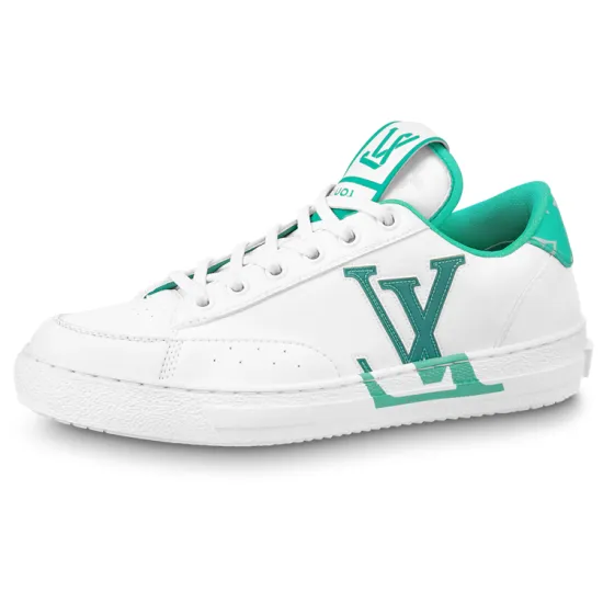 LOUIS VUITTON Charlie Sneakers 'White Teal' Women's