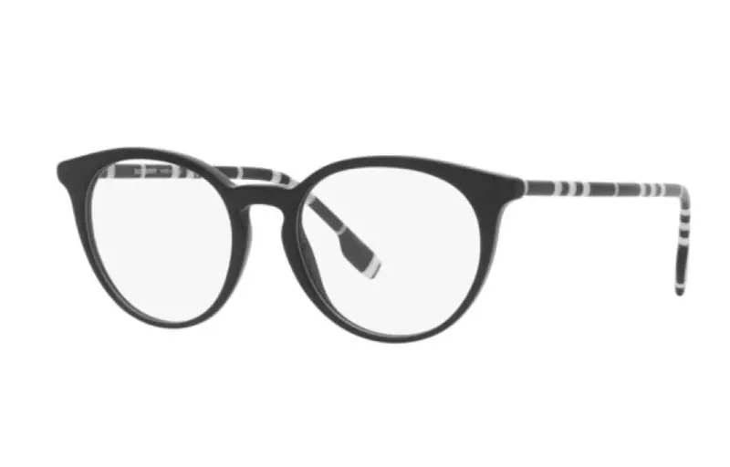Burberry Eyewear Chalcot Round Frame Glasses