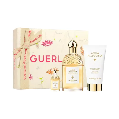 Perfume, body cream, set, fragrant chamomile sandalwood, 125 ml, 75 ml, 7.5 ml