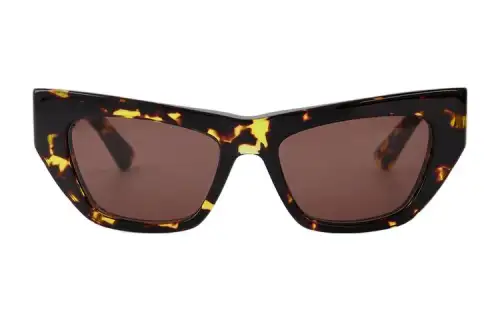 Bottega Veneta Square Frame Acetate Sunglasses