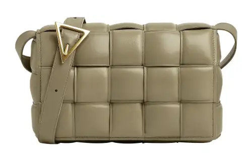 Bottega Veneta CASSETTE Sheepskin Crossbody Bags Regular Women's Taupe