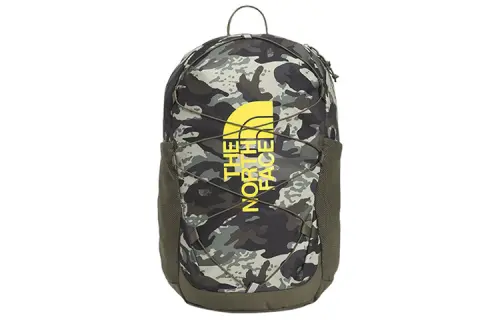 THE NORTH FACE 24.6L Backpack Double Shoulder Outdoor Bag Abrasion Resistant Camouflage Unisex