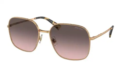MIU MIU Sunglasses Women's Gold