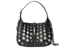 GUCCI Jackie 1961 Leather Crescent Shoulder Bag Shoulder Bag Women's Black
