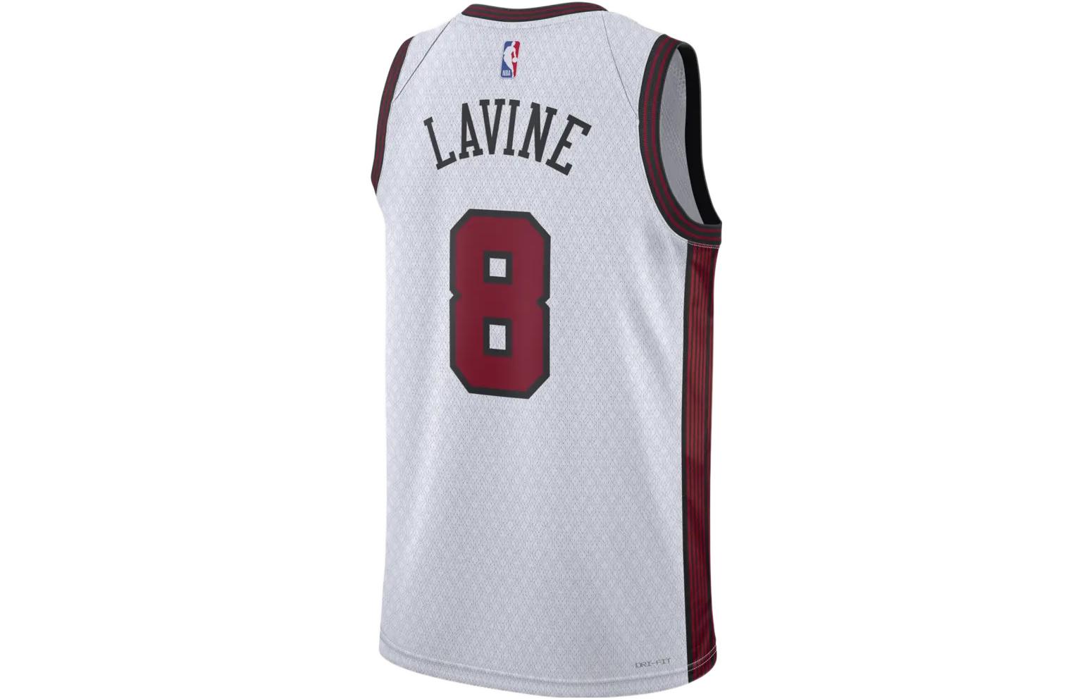 Nike Nba Zach Lavine Chicago Bulls Dri FIT City Edition Jersey