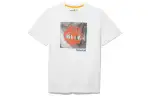 Timberland T Shirts Men's White Crew Neck Moderate Straight Fit
