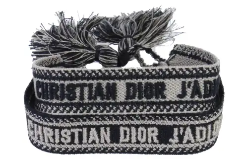 DIOR Wristbands Unisex Black