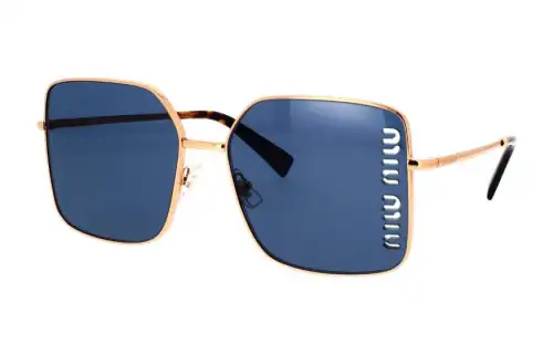 MIU MIU Irregular Shape Sunglasses Women's