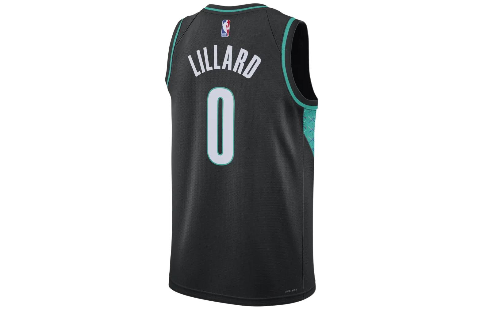 Nike Nba Damian Lillard Portland Trailblazers City Edition Swingman Jersey