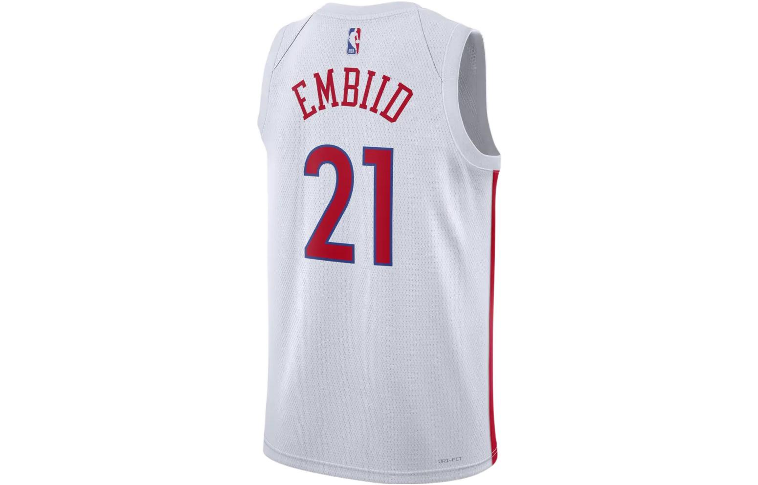 Nike Nba Joel Embiid Philadelphia 76ers City Edition 2022 Swingman Jersey