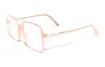 DIOR Plate Frame Square Eyeglasses Frame Women's