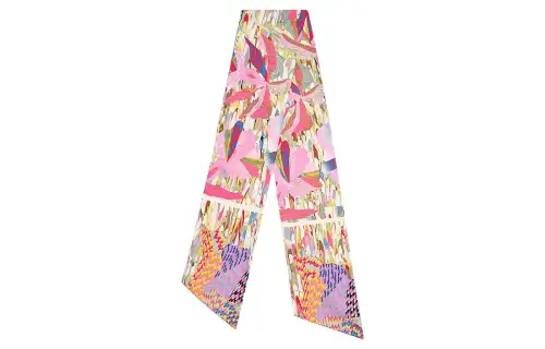 HERMES Silk Scarf Women's Multicolor
